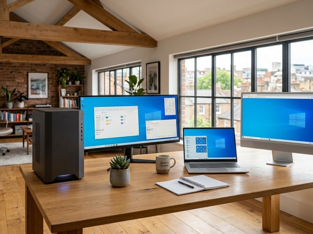 Windows 10 licensz 5 PC-re – több aktív munkaállomás Windows felülettel